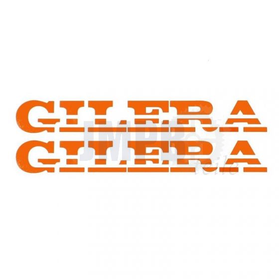 Aufklebersatz Turbo Gilera Orange