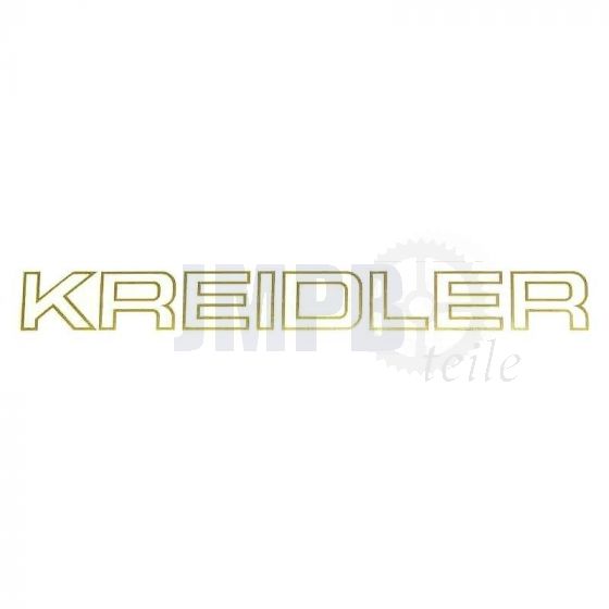 Aufkleber Kreidler Gold 200MM Pro Stück