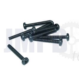 Zylinderschraube Schwarz M6X35 Din 7985H
