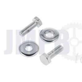 Scheinwerfer Befestigungssatz Chrom Honda MT