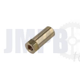 Auspuffmutter Messing M6 Hoch Modell