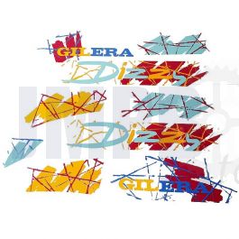 Aufklebersatz Gilera Citta Dizzy