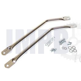 Rahmenhalter Satz Chrom Yamaha FS1