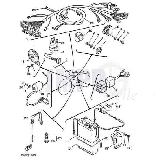 Elektrische Teile Yamaha DT50MX
