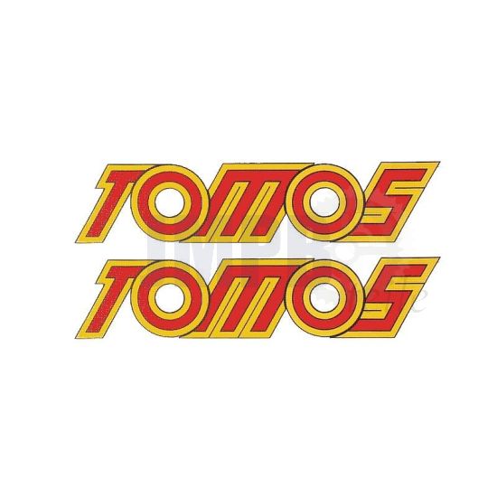 Tankaufklebersatz Tomos 4L Altes Modell