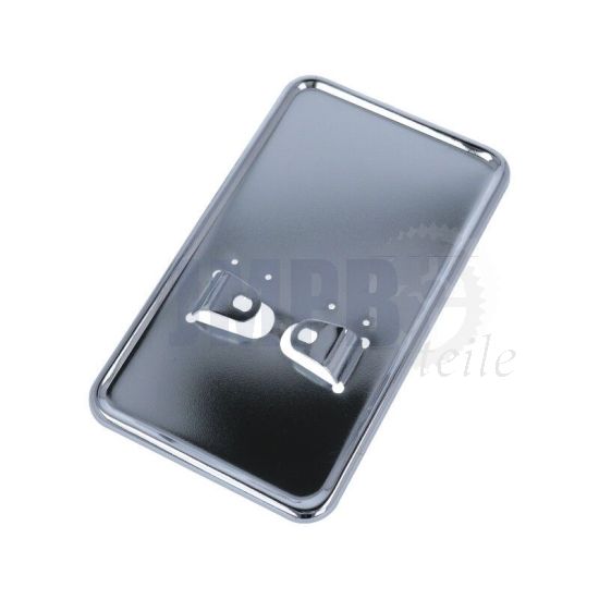 Kennzeichenhalter Stehend Chrom