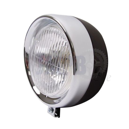 Scheinwerfer Classic Schwarz Puch Maxi