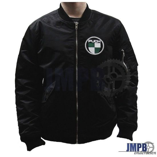 Bomberjacke Puch Schwarz XL
