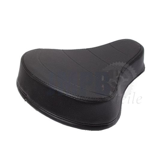 Sattel Puch Maxi Niedrig - Ohne Feder - Schwarz