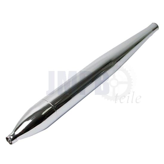 Auspuffdämpfer Zigarre Schweißungsfreier Kreidler 32MM Chrom