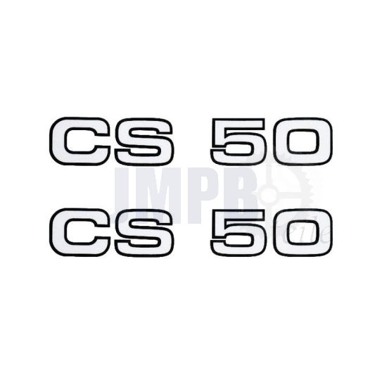 Aufklebersatz Zundapp CS50 - 2 Stück