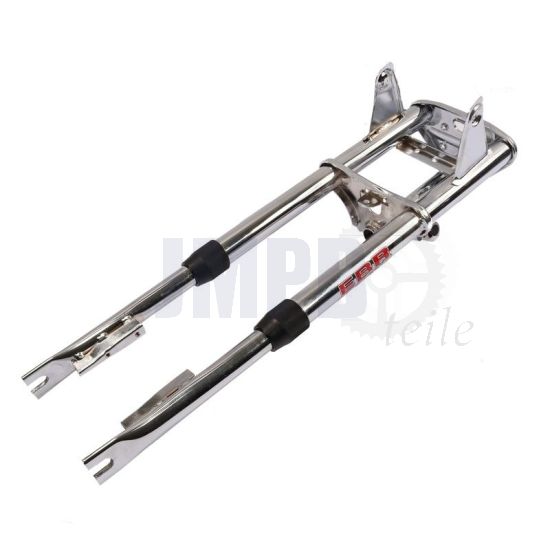 Gabel Puch Maxi N/P/K Lenkschlossbefestigung Chrom