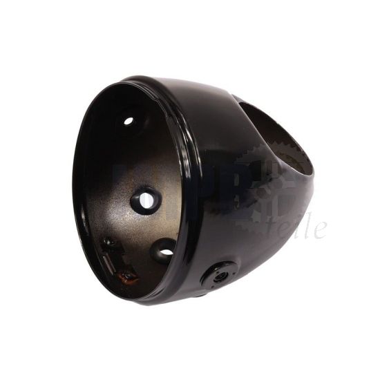 Scheinwerfergehäuse "EI" Puch Maxi Schwarz