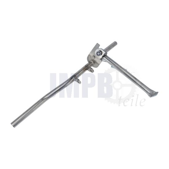 Fußrastenhalter mit Seitenständer Zundapp 517 Edelstahl