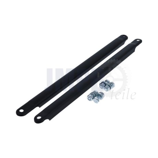 Unterstützung Schwarz Hinterträger Vespa Ciao