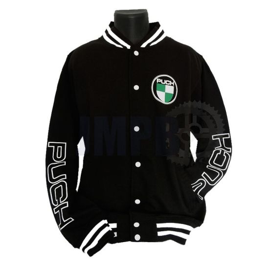 Weste Puch Schwarz Classic / Druckknöpfen