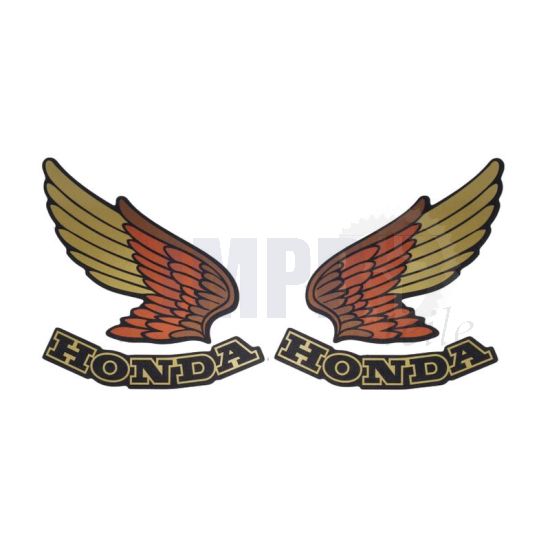 Aufklebersatz Honda Flügel Classic 90X100MM