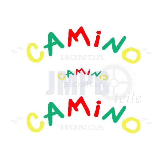 Aufklebersatz Honda Camino Funny Multi - Schwarzen Tank