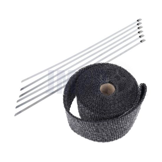 Auspuff Wärmeband Schwarz 50MM / 5 Meter