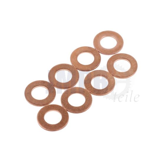 Kupferringen Kurbelgehäusedeckel Solex