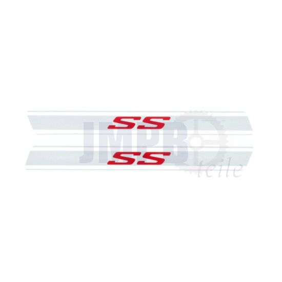 Aufklebersatz SS Rot/Weiß Yamaha FS1 Street