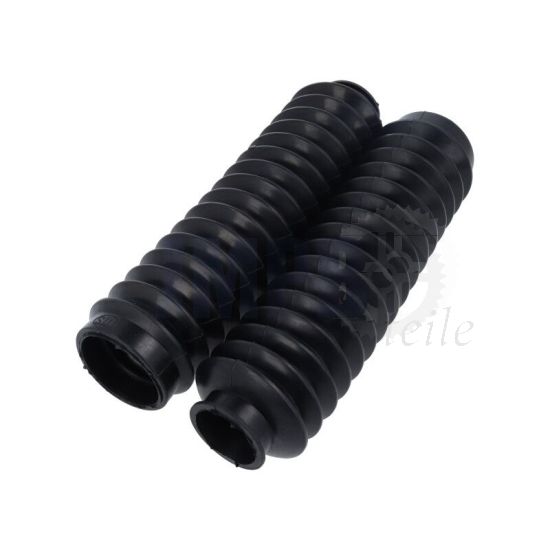 Gabelverkleidung Yamaha DT50/80MX Schwarz