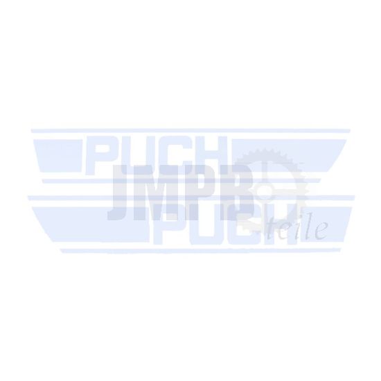 Tank Transferset Puch X30 Weiß