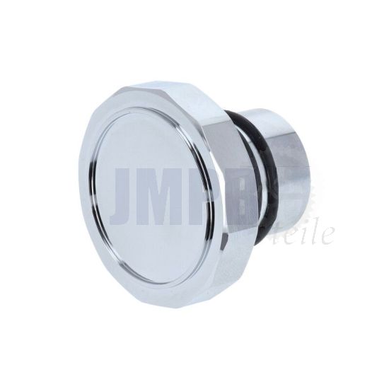 Tankdeckel Puch Maxi Poliert Aluminium