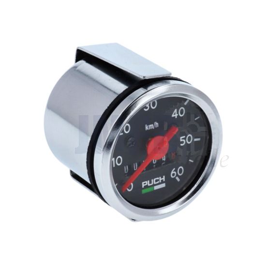 Tachometer 48MM VDO Replica mit Puch Logo