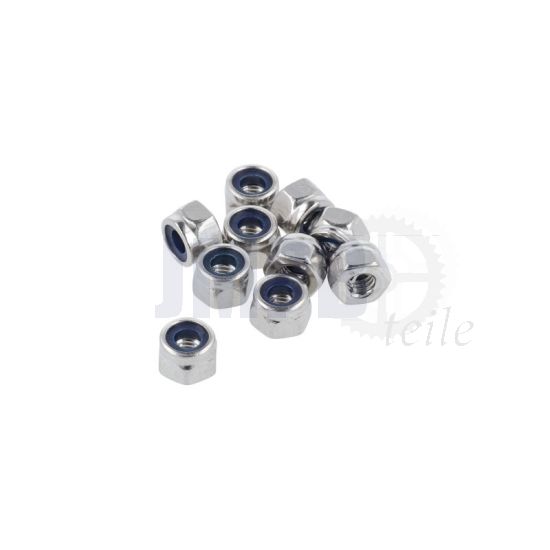 M3 Sicherungsmutter Edelstahl A4 Din 985