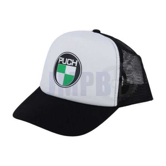 Mesh Cap Puch Schwarz/Weiß