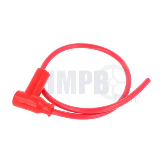 Zündkabel + Stecker 50CM Rot/Rot