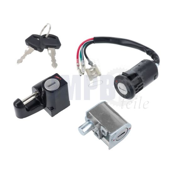 Zündschloß + Lenkschloß + Helmschloss Honda MT