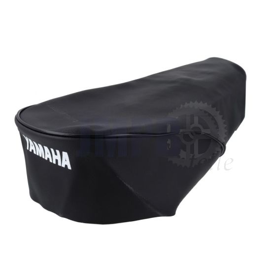 Sitzbankbezug Schwarz Yamaha DT50MX Aufdruck