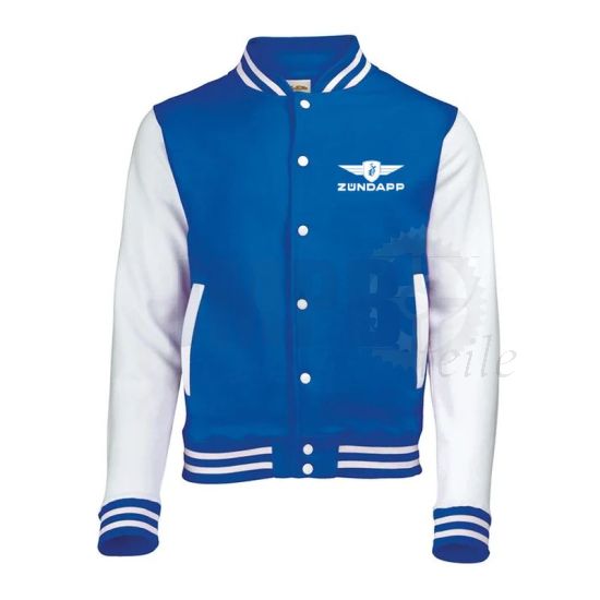 Baseballjacke Zundapp Hellblau