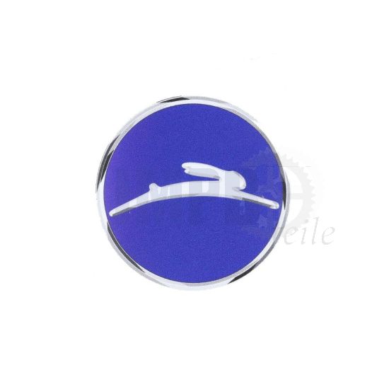  Aufkleber Tomos Logo mit Rand 55MM