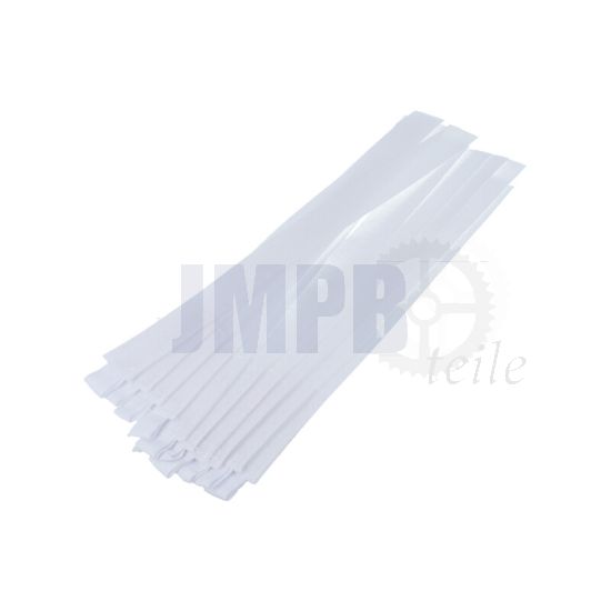 Klett Kabelbinder Weiß 300 x 25MM 10 Stück