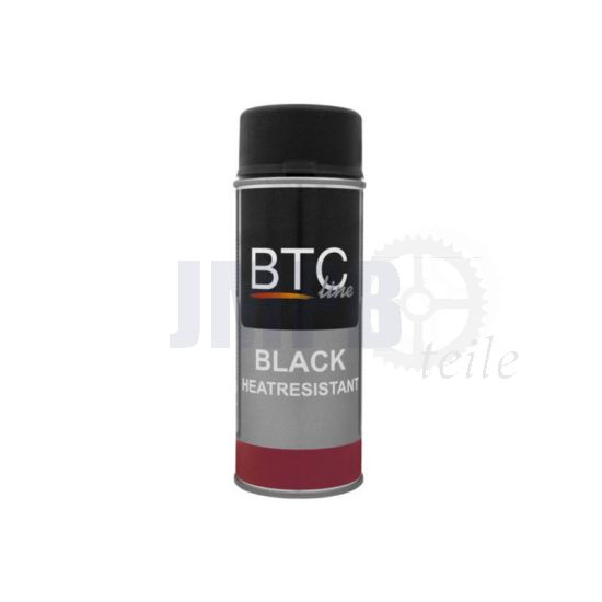 BTC Hitzebesetändig Lack Schwarz - 400ML