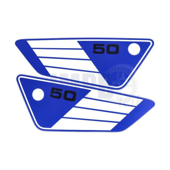 Seitenteilaufkleber Yamaha FS1 2RU Blau 