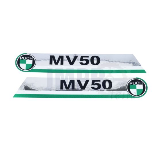 Tank Transfersatz Puch MV50 Chrom