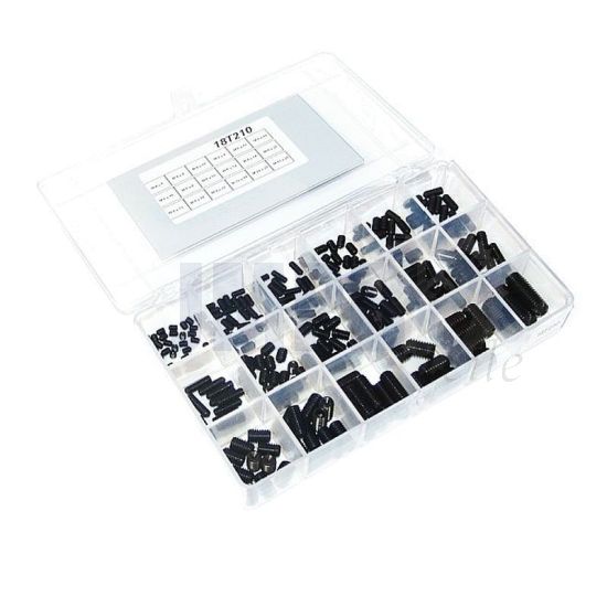 Sortiment Satz Einstellschrauben Din 916 - 245 Teile