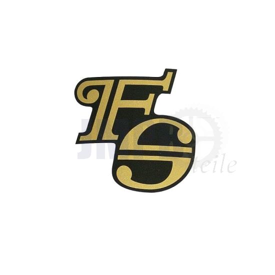 Sherrif Logo Aufkleber Yamaha 50X55MM