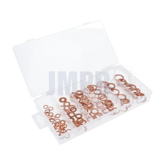 Sortiment Satz Kupferringen - 110 Teilig