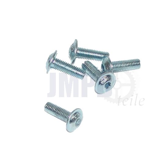 Flanschbolzen Verzinkt M5X16 Inbus