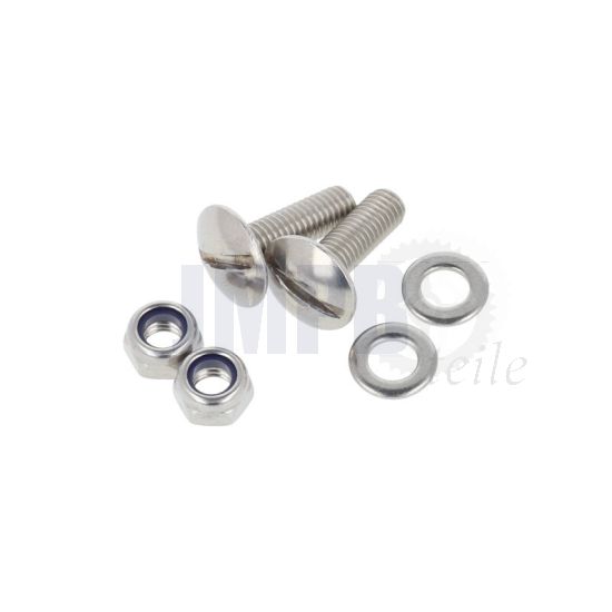 Befestigungssatz Kennzeichenhalter Edelstahl