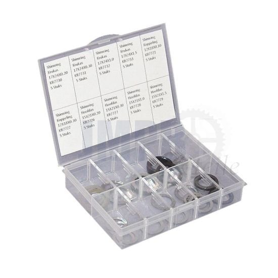 Sortiment Satz Paßscheiben Kreidler 50-Teilig