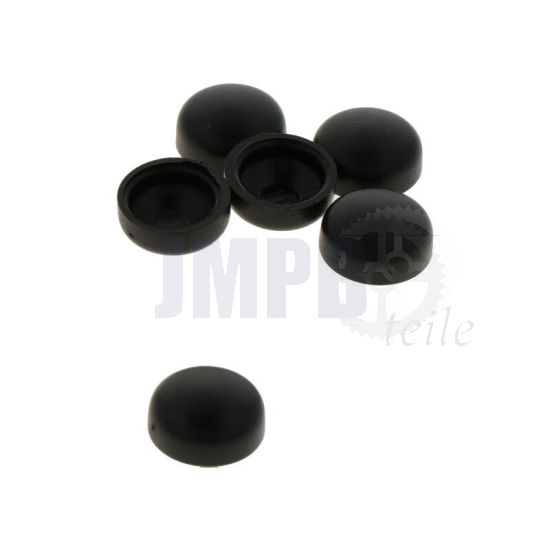 Kappe für Kennzeichenhalter Schwarz Pro Stück