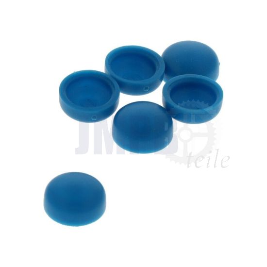 Kappe für Kennzeichenhalter Blau Pro Stück