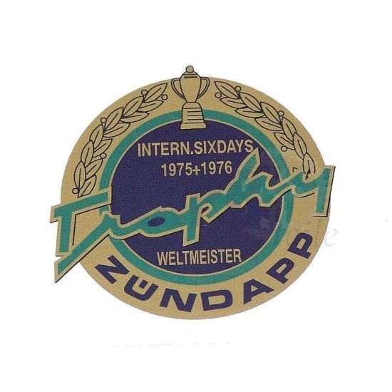 Aufkleber Zundapp Trophy