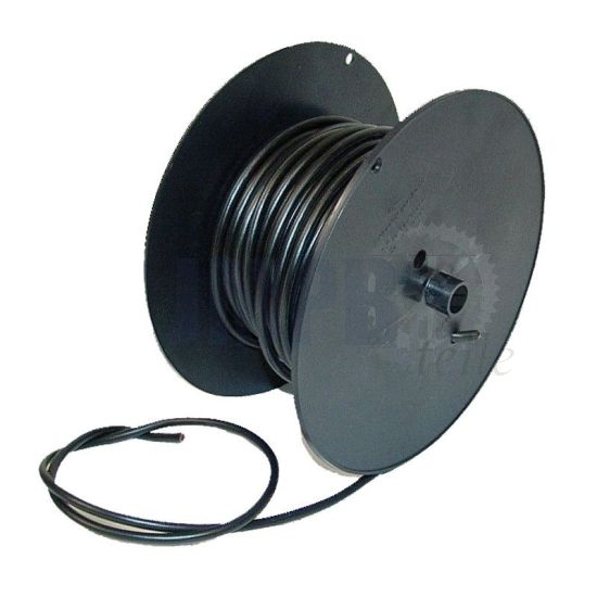 Electrischen Kabel 4.0MM² Schwarz Pro Meter